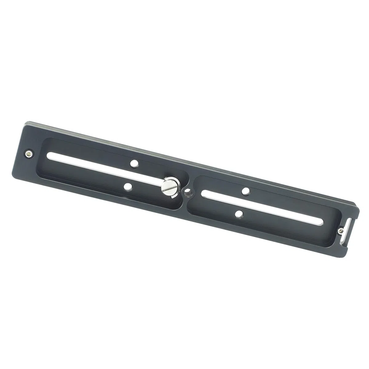 Arca Swiss Plaque de serrage à double queue d'aronde 240 mm de large 39 mm de large, libération rapide universelle pour tête sphérique de trépied avec vis en acier inoxydable réglable à la main