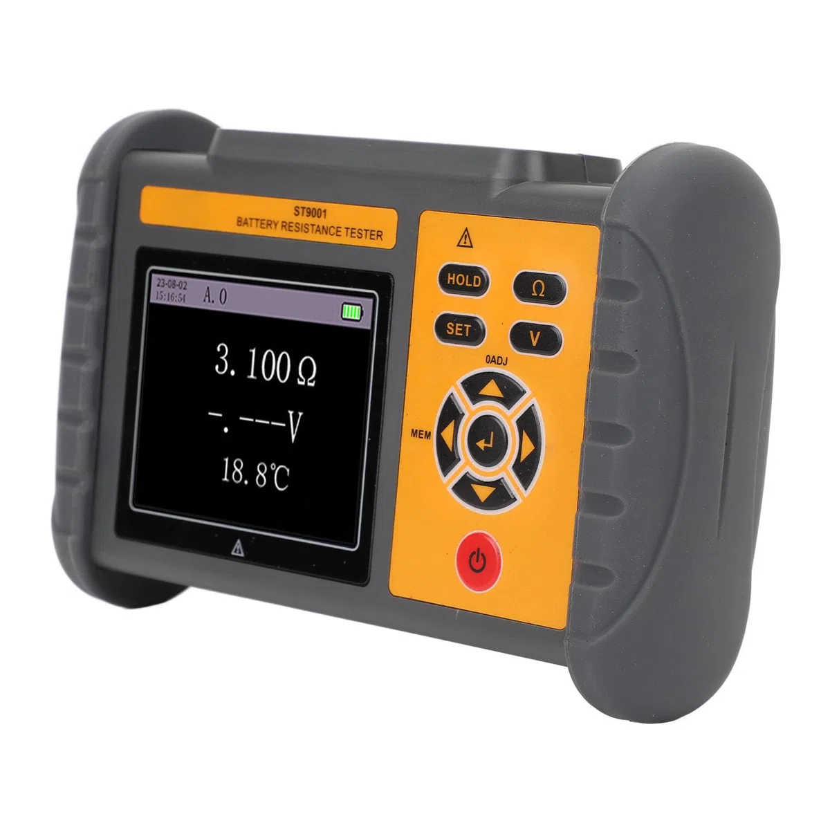Testeur de Batterie de Haute Précision pour Batterie au Lithium et Pile Bouton avec Mesure de Tension et de Température, adapté aux Techniciens et aux Amateurs