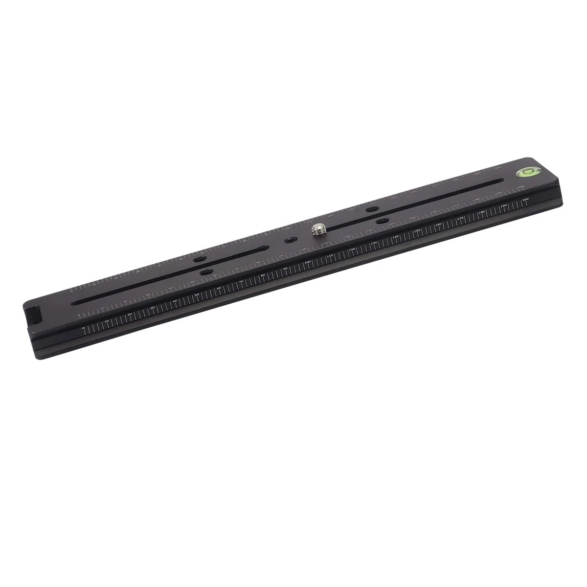 Arca Swiss Plaque de serrage à double queue d'aronde 240 mm de large 39 mm de large, libération rapide universelle pour tête sphérique de trépied avec vis en acier inoxydable réglable à la main
