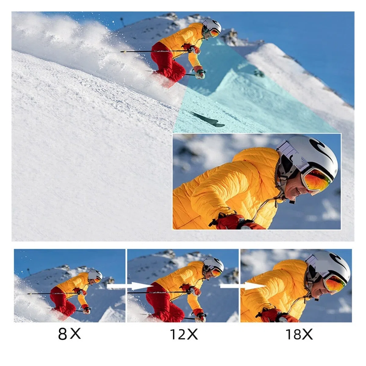 Caméra vidéo, Release 4K Camera Camorders Webcam 64MP Ultra HD 18X Zoom 4.0quot;Vidéo de la caméra à écran Tactile(64G SD Card,RX200-light)