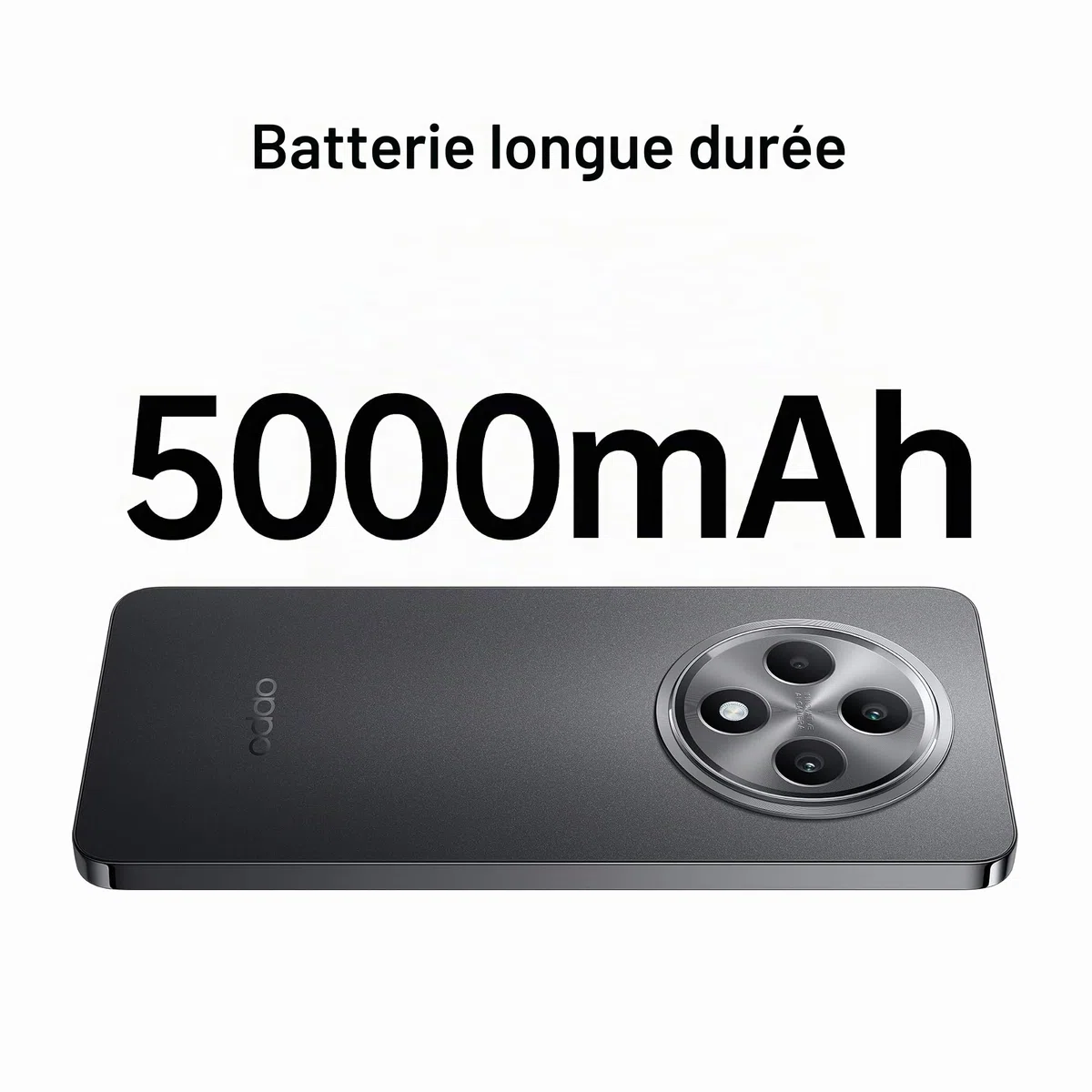 Oppo Reno12 FS AI Smartphone, Triple caméra 50+8+2MP, Selfie 32MP, écran 6,67" 120HZ AMOLED FHD+, 5000mAh, RAM 16 Go (8+8) +ROM 512 Go, Support Auto [Deluxe Edition], Mat Gris