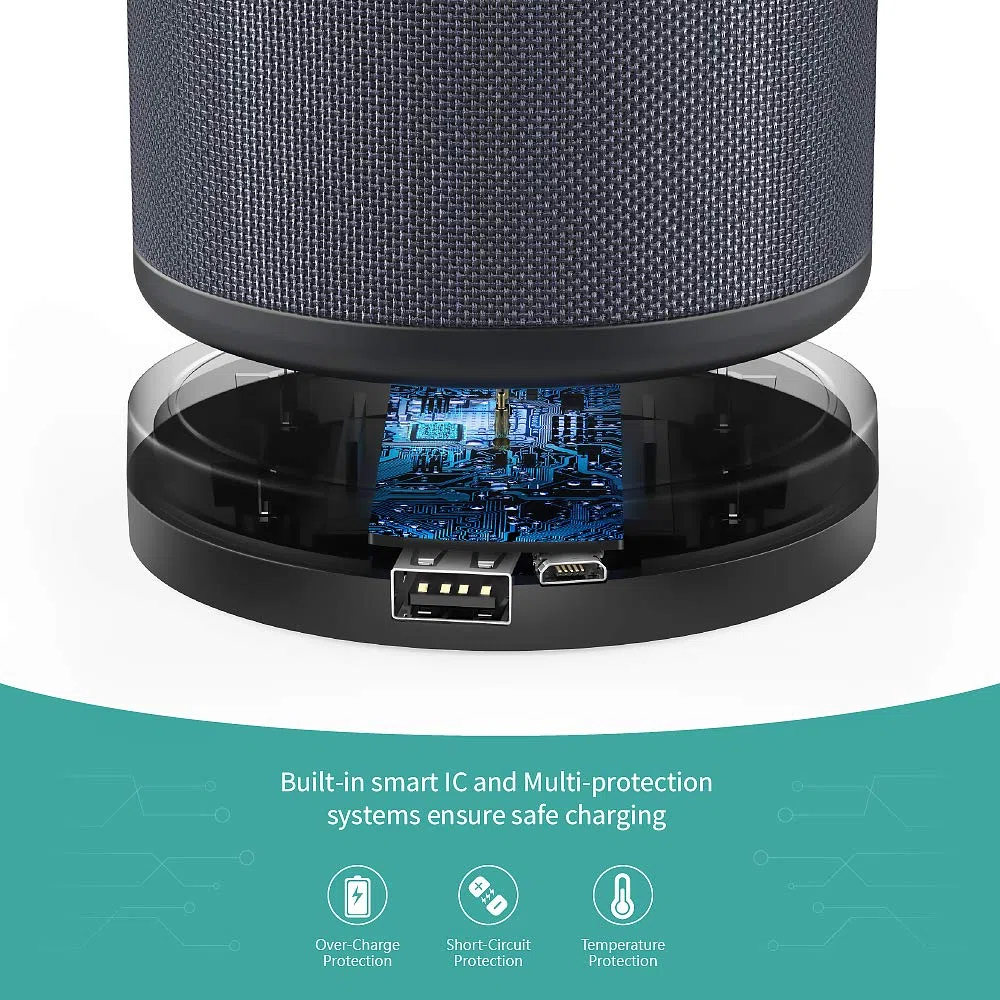 TUSITA Power Up Socle de Chargement Compatible avec Ultimate Ears Boom 3, Megaboom 3, Blast, Megablast - USB Câble Chargeur Station de Charge pour Démarrage - Accessoires pour Enceintes Bluetooth