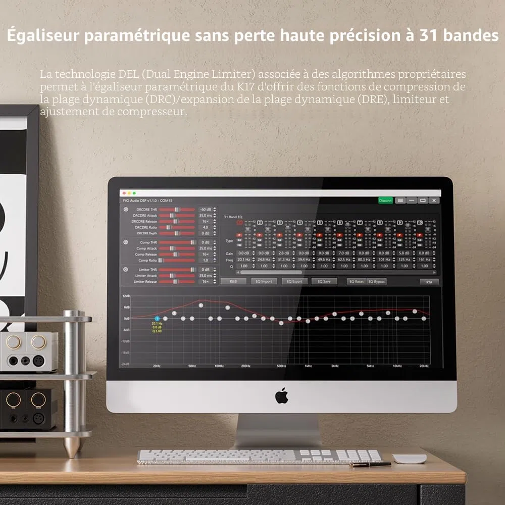 FiiO K17 DAC de bureau et ampli casque