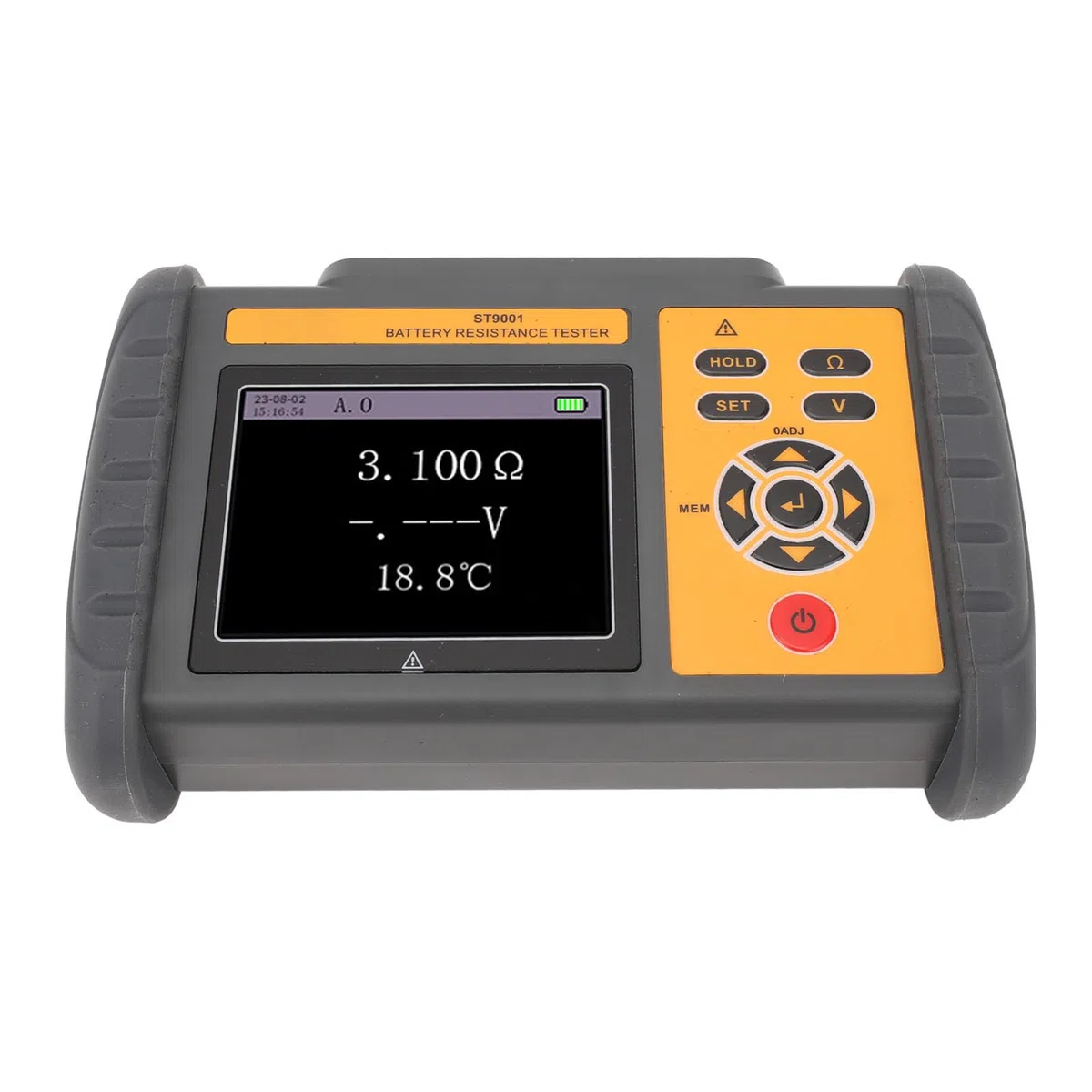 Testeur de Batterie de Haute Précision pour Batterie au Lithium et Pile Bouton avec Mesure de Tension et de Température, adapté aux Techniciens et aux Amateurs