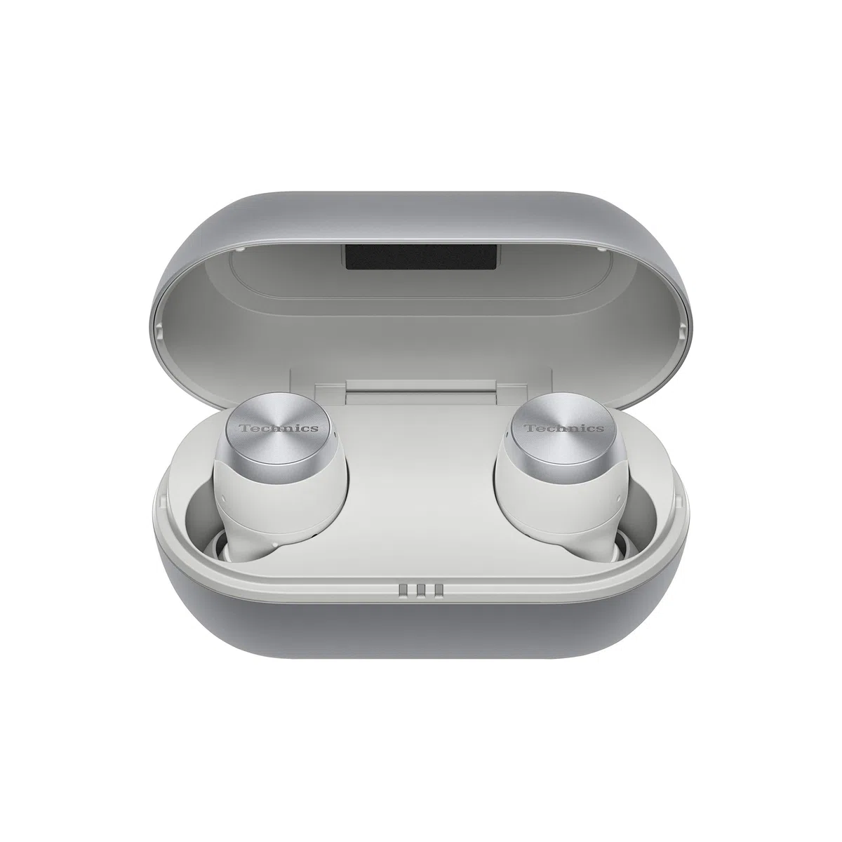 Technics Ecouteurs true wireless EAH-AZ70WE-S I HP 10mm Double réduction de bruits Bluetooth Touch sensor Charge rapide Activation assistant vocal IPX4 silver - Version Française
